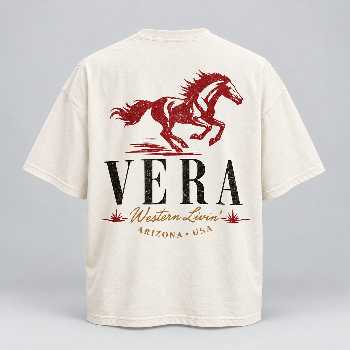 Western Livin' Oversized Tee.