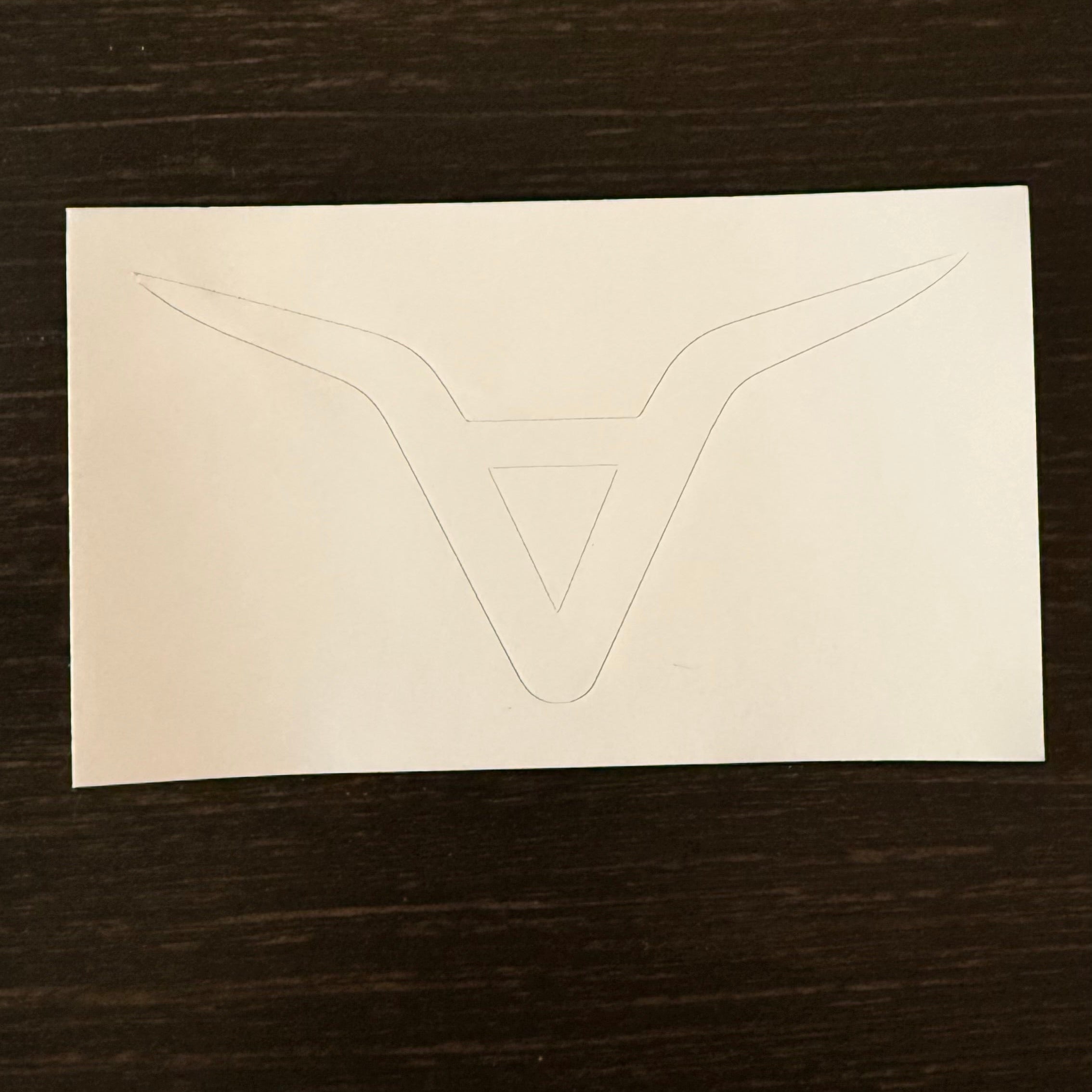 Vera Hat Co. V Logo Decal