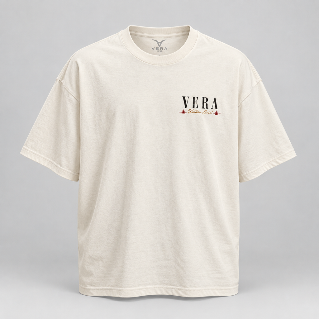 Western Livin' Oversized Tee.