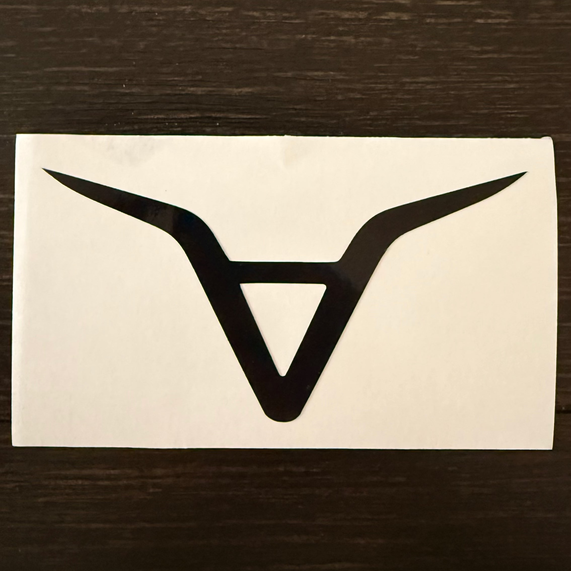 Vera Hat Co. V Logo Decal