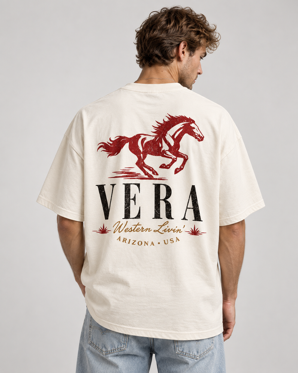 Western Livin' Oversized Tee.